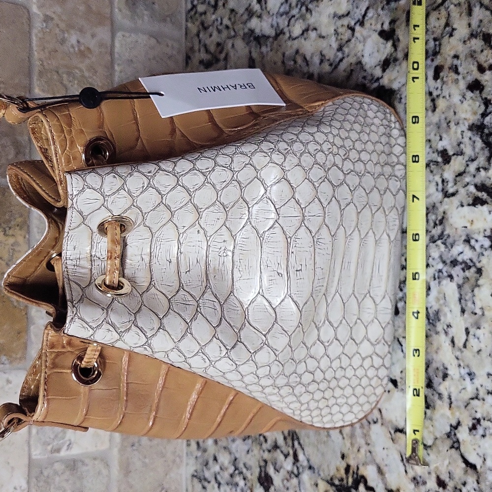 Brahmin Melinda Multi Castalia Bucket Bag - Picture 3 of 13